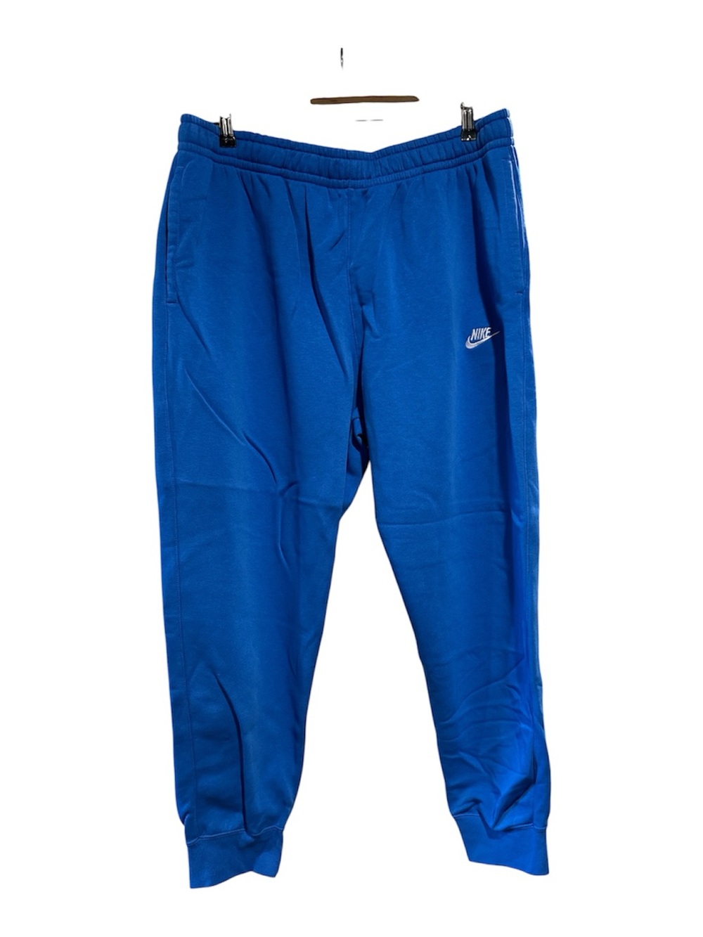 Nike Men’s Sweatpants Blue Elastic Waistband Drawstring XXL Used